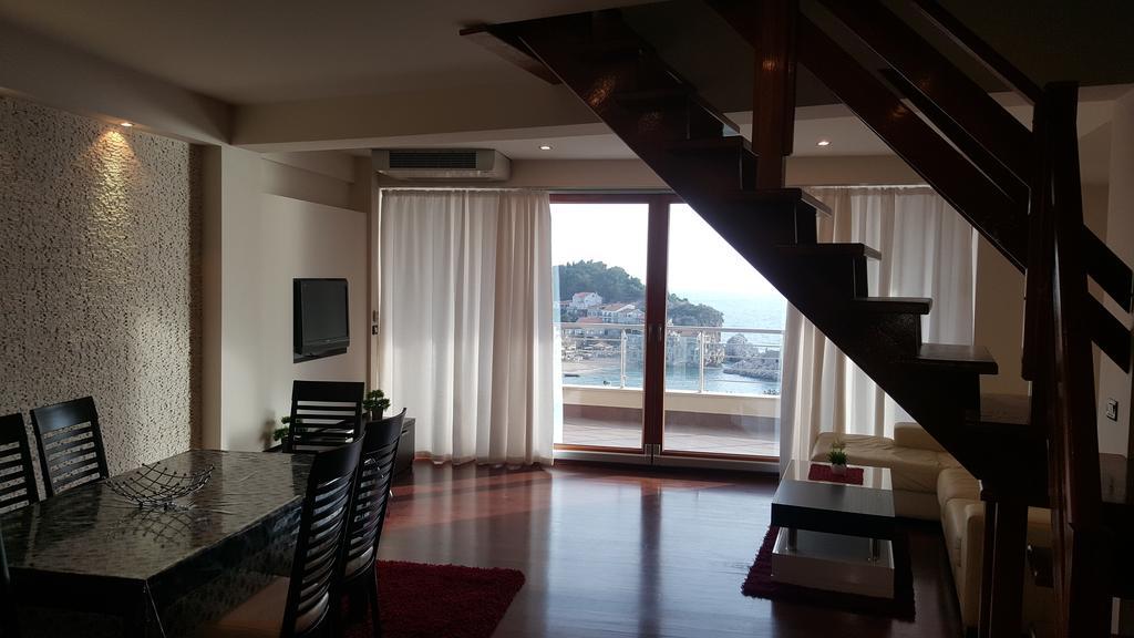 Apartments Rino Lux Sveti Stefan Bagian luar foto